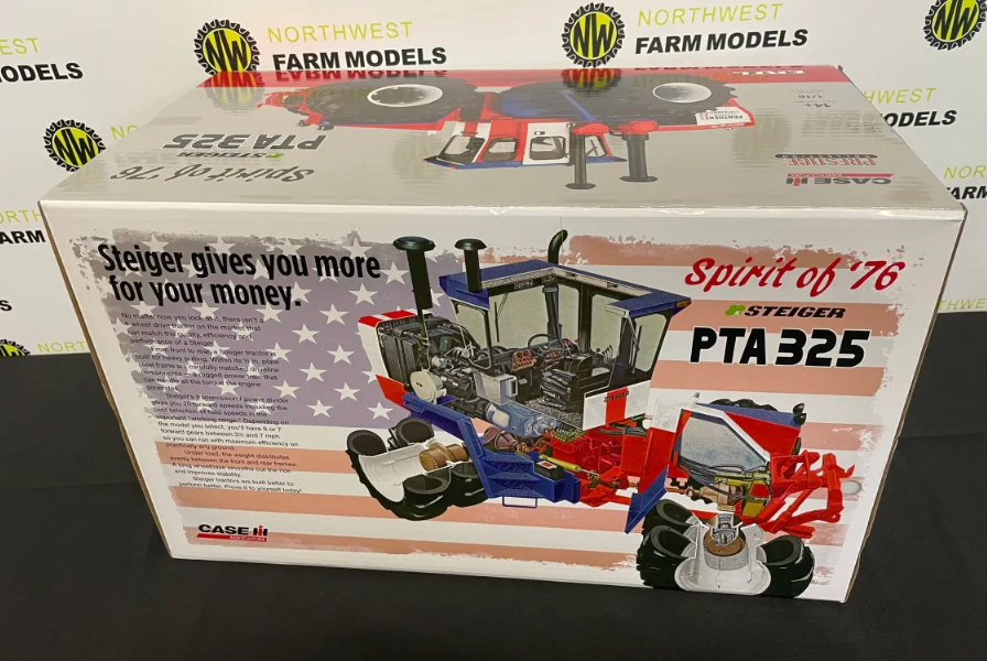 ERTL 44397 1:16 SCALE STEIGER PTA 325 "SPIRIT OF 76" STARS AND STRIPES - PRESTIGE COLLECTION