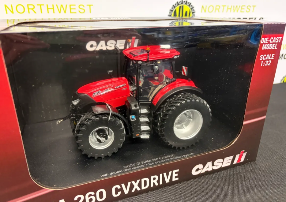 UNIVERSAL HOBBIES 6865 1:32 SCALE CASE IH PUMA 260 CVX DRIVE WITH REAR DUAL WHEELS