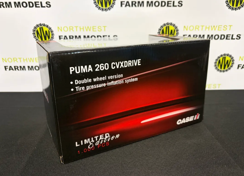 UNIVERSAL HOBBIES 6865 1:32 SCALE CASE IH PUMA 260 CVX DRIVE WITH REAR DUAL WHEELS