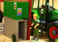 BRUSHWOOD TOYS 1:32 SCALE BT3054 DIESEL TANK FUEL TANK, HOSE AND FUEL GUN (GREEN)