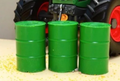 BRUSHWOOD TOYS GREEN BARRELS (x3) 1:32 SCALE BT3050