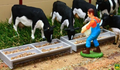 BRUSHWOOD TOYS 1:32 SCALE BT3059 FEED TROUGHS X 2