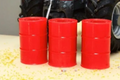 BRUSHWOOD TOYS RED BARRELS (x3) 1:32 SCALE BT3051