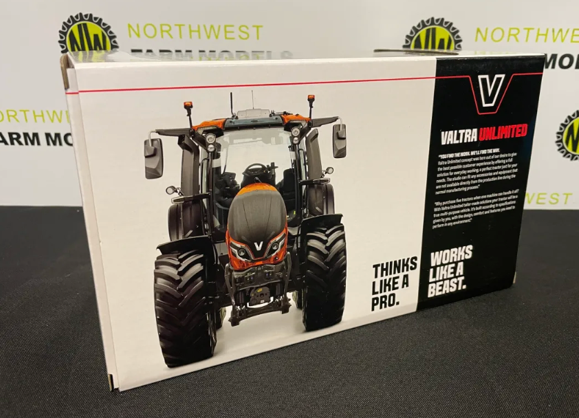 UNIVERSAL HOBBIES 6726 1:32 SCALE VALTRA Q305 UNLIMITED BURNT ORANGE