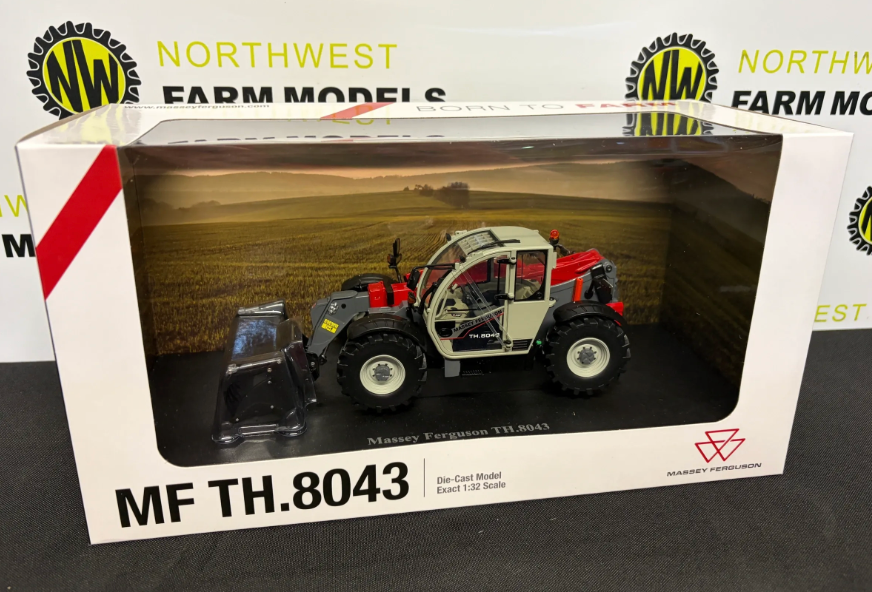 UNIVERSAL HOBBIES 6342 1:32 SCALE MASSEY FERGUSON TH8043 TELEHANDLER