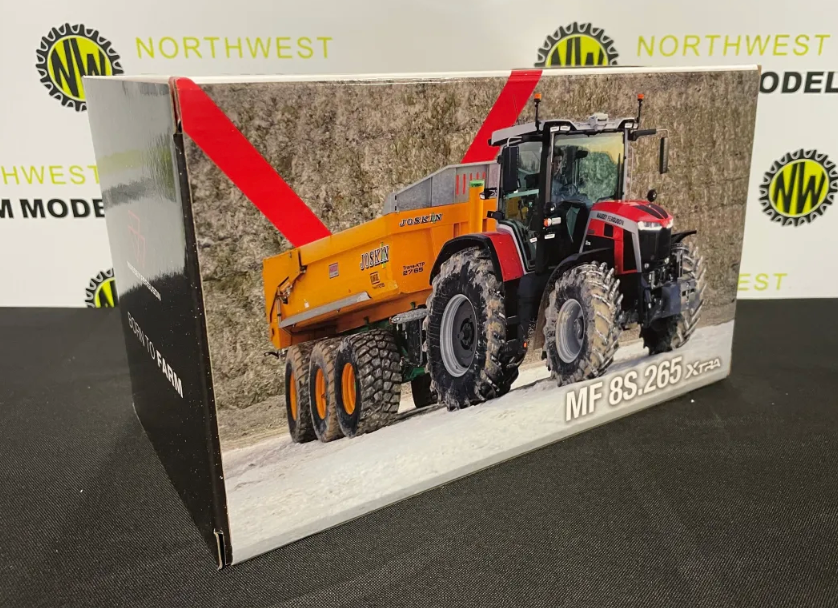 UNIVERSAL HOBBIES 6817 1:32 SCALE MASSEY FERGUSON 8S.265 XTRA TRACTOR