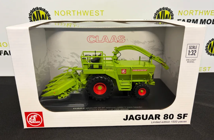 UNIVERSAL HOBBIES 6774 1:32 SCALE CLAAS JAGUAR 80SF FORAGE HARVESTER LIMITED EDITION