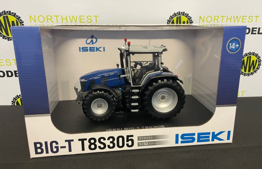 UNIVERSAL HOBBIES 6807 1:32 SCALE ISEKI BIG-T T8S305 TRACTOR