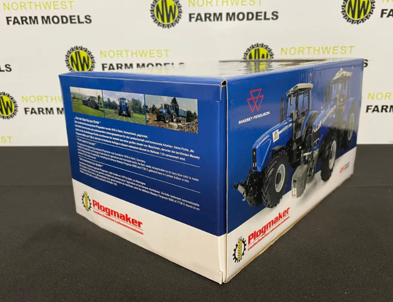 UNIVERSAL HOBBIES 7123 1:32 SCALE MASSEY FERGUSON 7726S PLOGMAKER LIMITED EDITION