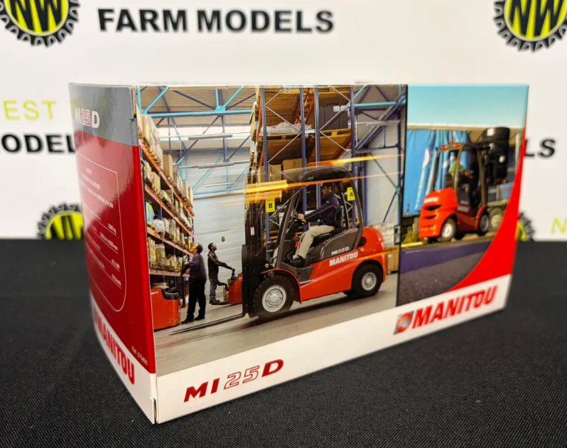 UNIVERSAL HOBBIES 2949 1:32 SCALE MANITOU MI 25D FORKLIFT