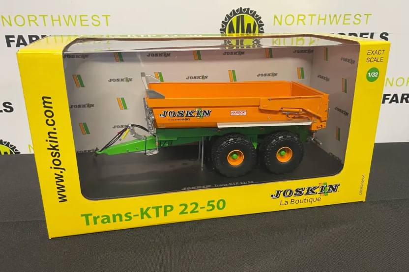 UNIVERSAL HOBBIES 6355 1:32 SCALE JOSKIN TRANS-KTP 22/50 DUMP TRAILER