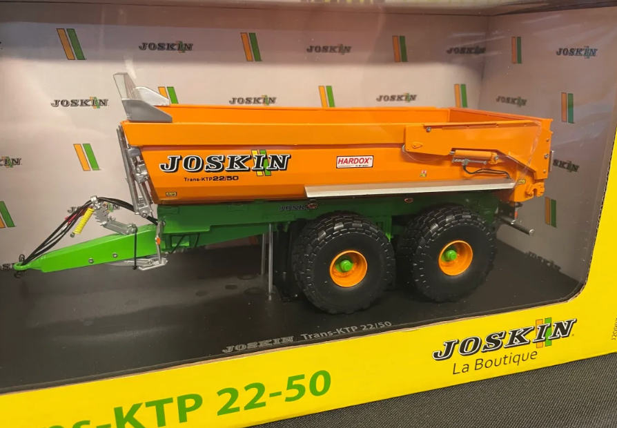 UNIVERSAL HOBBIES 6355 1:32 SCALE JOSKIN TRANS-KTP 22/50 DUMP TRAILER