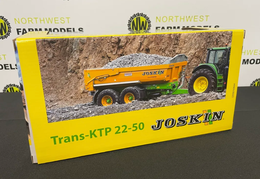 UNIVERSAL HOBBIES 6355 1:32 SCALE JOSKIN TRANS-KTP 22/50 DUMP TRAILER