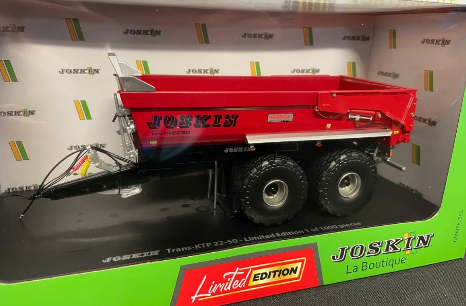 UNIVERSAL HOBBIES 6804 1:32 SCALE JOSKIN TRANS-KTP 22/50 RED/BLACK LIMITED EDITION