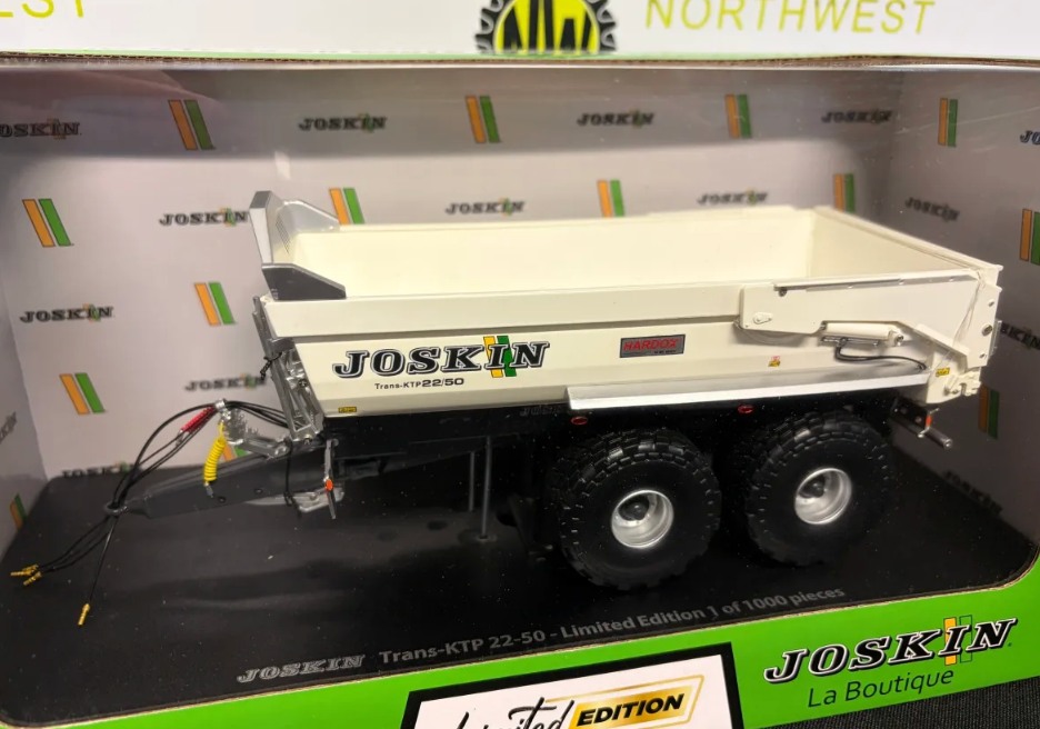 UNIVERSAL HOBBIES 6814 1:32 SCALE JOSKIN TRANS KTP 22/50 WHITE LIMITED EDITION