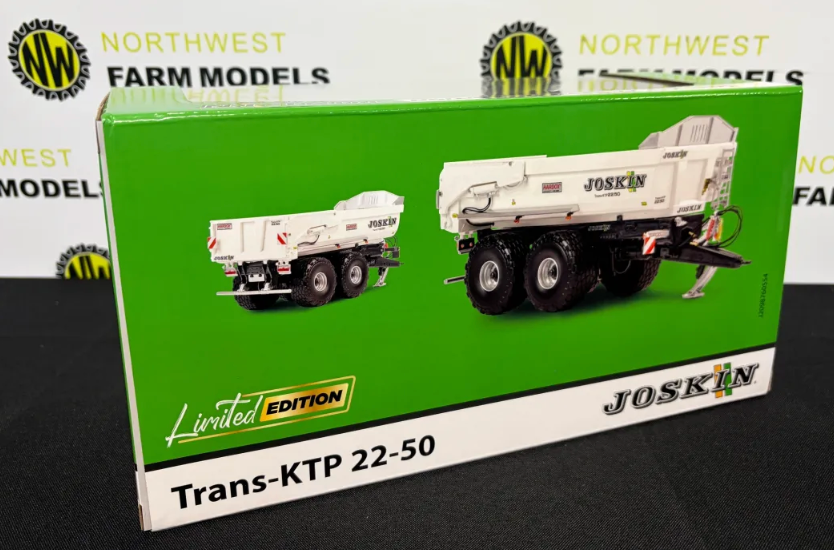 UNIVERSAL HOBBIES 6814 1:32 SCALE JOSKIN TRANS KTP 22/50 WHITE LIMITED EDITION
