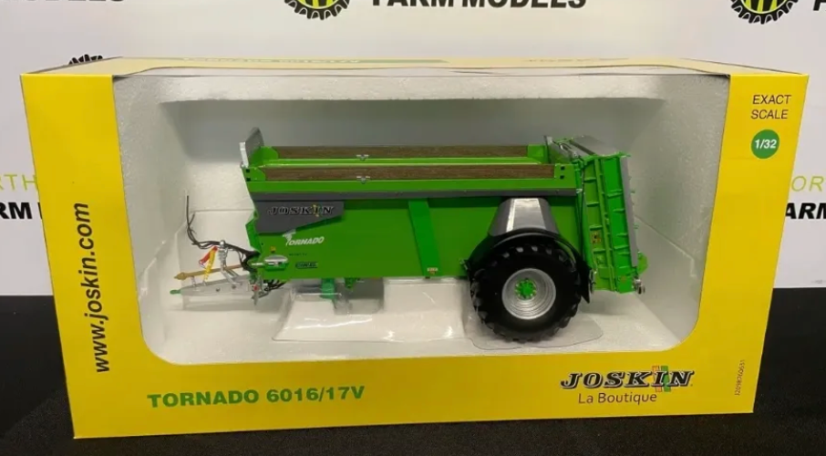 UNIVERSAL HOBBIES 6787 1:32 SCALE JOSKIN TORNADO 6016/17V REAR DISCHARGE SPREADER