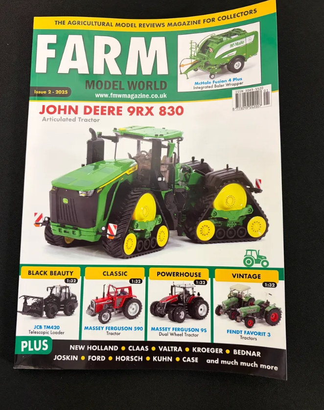 FARM MODEL WORLD MAGAZINE A4 GLOSSY 120 PAGES MODEL REVIEWS ISSUE 2 2025