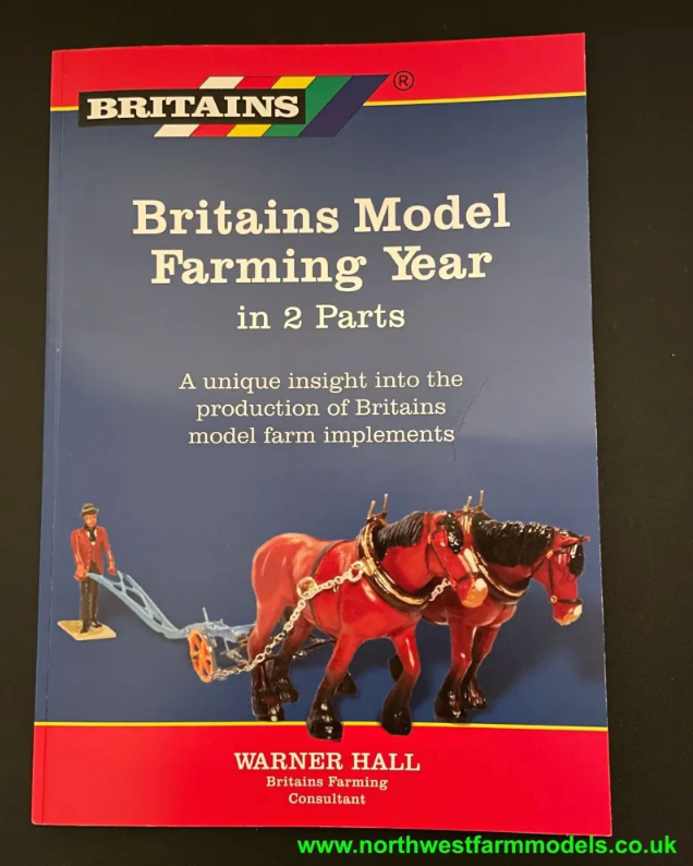 BRITAINS MODEL FARMING YEAR IN 2 PARTS BOOK - WARNER HALL