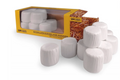 UNIVERSAL HOBBIES 7232 1:32 SCALE 20 ROUND BALE SILAGE WHITE WRAP