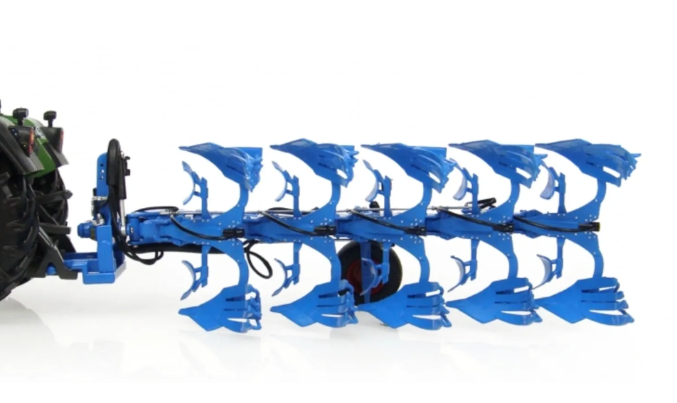 UNIVERSAL HOBBIES 4044 1:32 SCALE LEMKEN JUWEL 8 5 FURROW REVERSIBLE PLOUGH