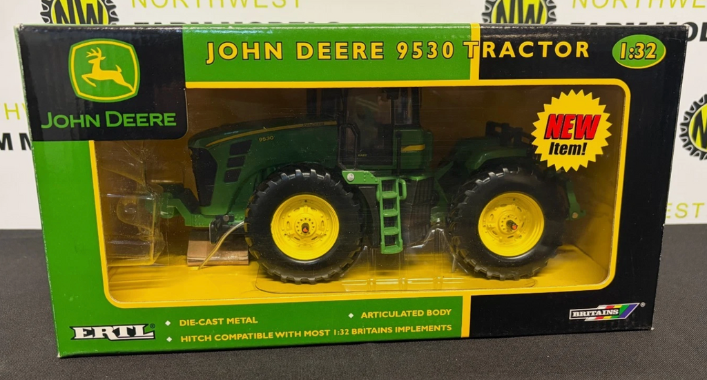 BRITAINS 42370 1:32 SCALE JOHN DEERE 9530 TRACTOR