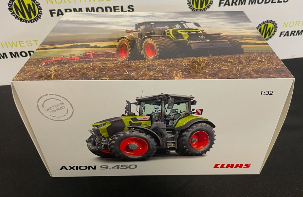 MARGE MODELS 00 0267 500 0 1:32 SCALE CLAAS AXION 9.450 CMATIC AGRITECHNICA