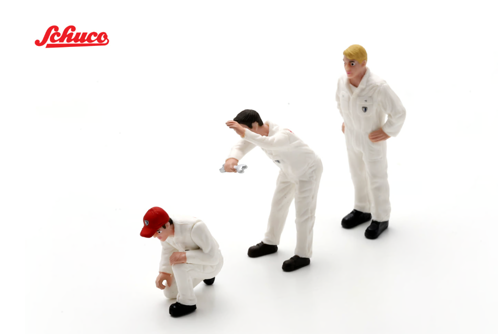 SCHUCO 1:32 SCALE 32U00023 MECHANIC FIGURE SET "SCHLÜTER"