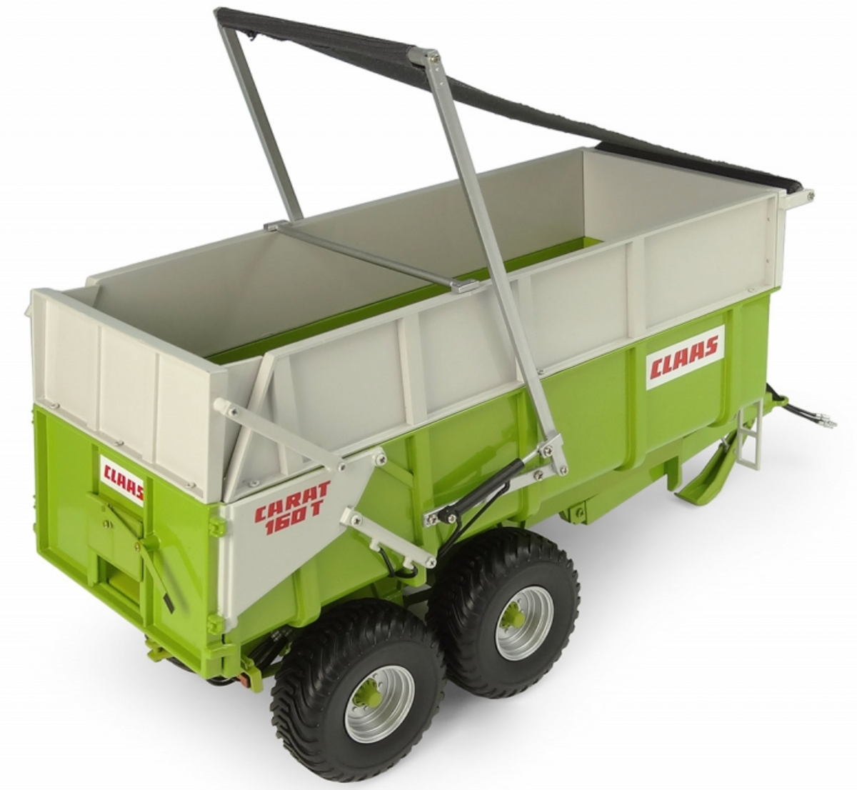 UNIVERSAL HOBBIES 6854 1:32 SCALE CLAAS CARAT 160T TRAILER WITH ROLLER COVER