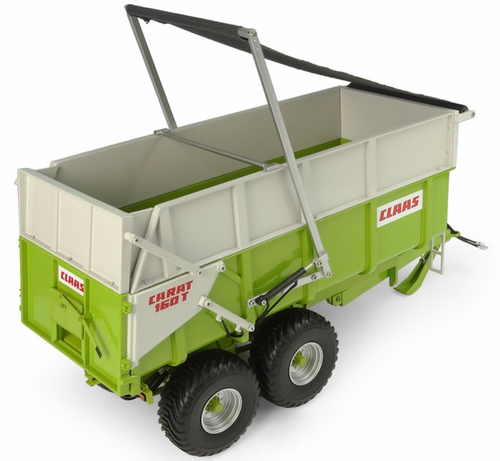 UNIVERSAL HOBBIES 6854 1:32 SCALE CLAAS CARAT 160T TRAILER WITH ROLLER COVER